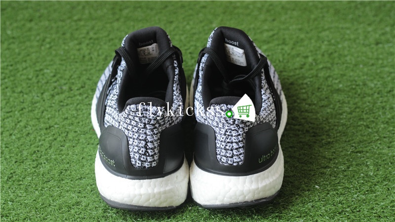 Real Boost Adidas Ultra Boost UB 4.0 Black White BB6169